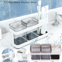 2in1 Toothbrush Toothpaste Holder