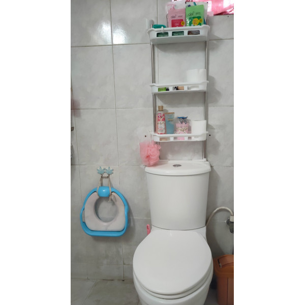 3 Tier Multifunctional Bathroom Wall Hanging Storage Rack