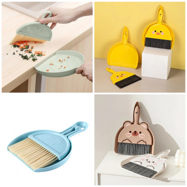2pcs/Set Mini Desk Cleaning Set