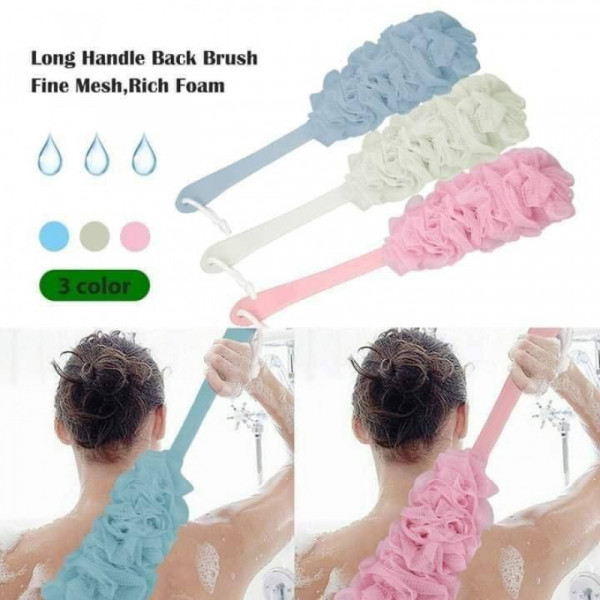Long handle bathing brush