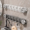 Diamond Crystal Wall Hook Rack