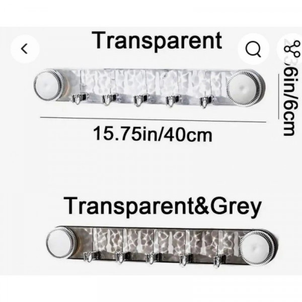 Diamond Crystal Wall Hook Rack