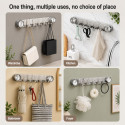 Diamond Crystal Wall Hook Rack