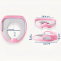Children's Toilet Seat, Baby Soft Toilet Seat, Portable Baby Toilet Auxiliary
