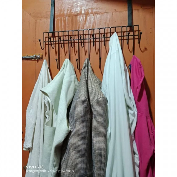 Over the door 19-hook shirt pant hanger