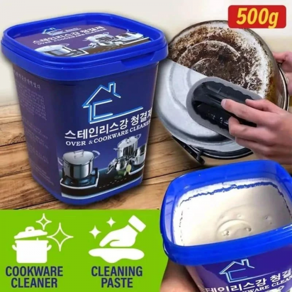Kitchen Stainless Steel Pot Pan Stain Dirt Cleaner