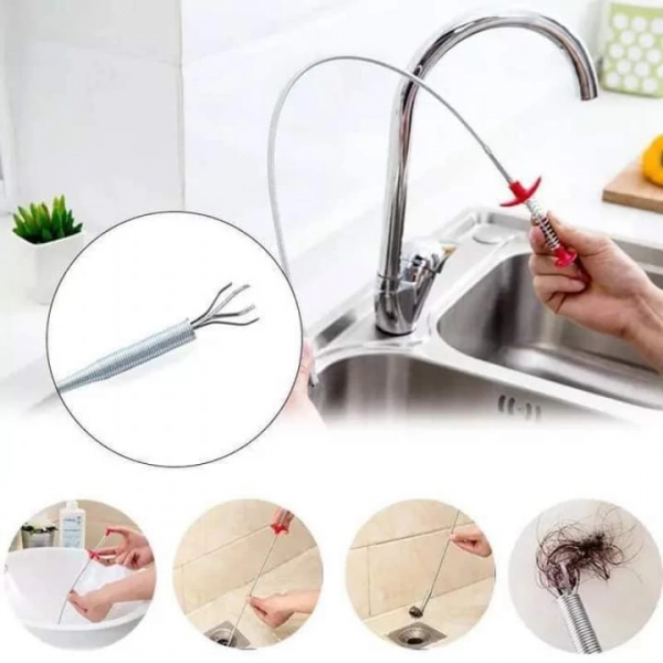 Spring Pipe Cleaning Cable