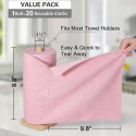 Reusable Microfiber Cleaning Cloth Roll (20pcs)