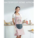 Hand-Wiping Waterproof Kitchen Apron