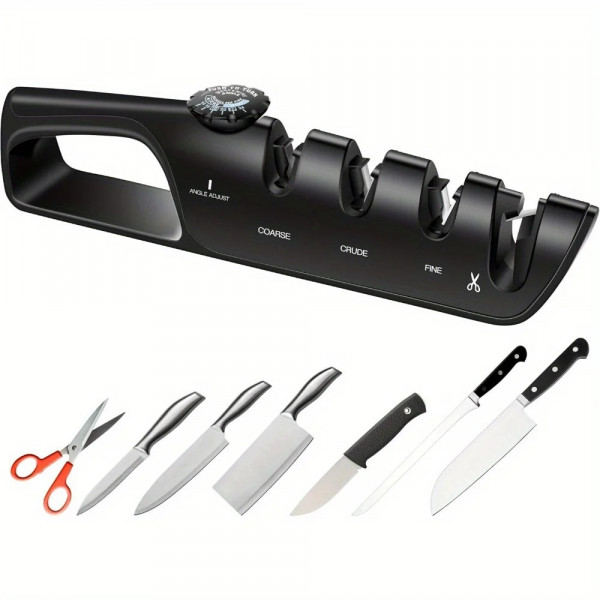 4-in-1 Kitchen Knife Sharpener