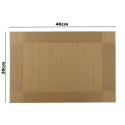 High Quality Square Shaped Dining Table Mat 6 Pcs