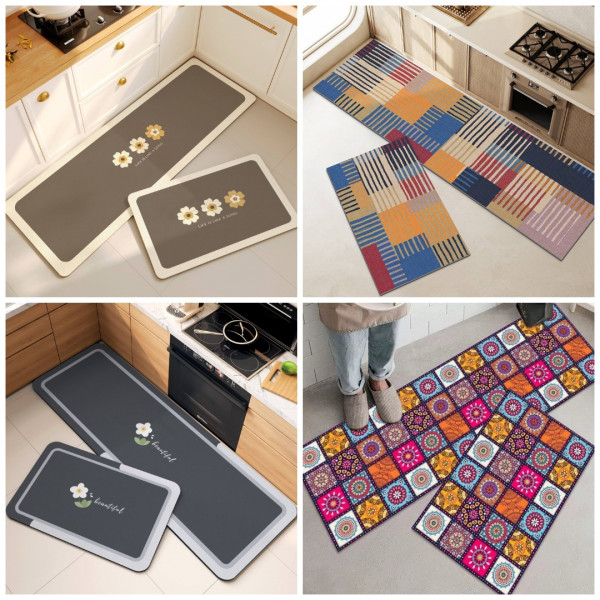 Kitchen Floor Mat Cushion Set