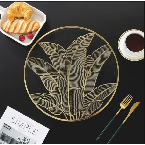 Premium Leaf Design Table Mat