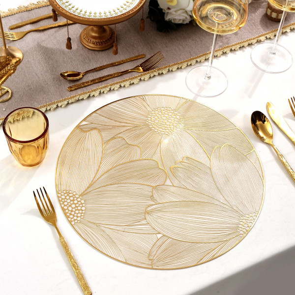 Premium Dining Table Mat 6 Pcs Set 