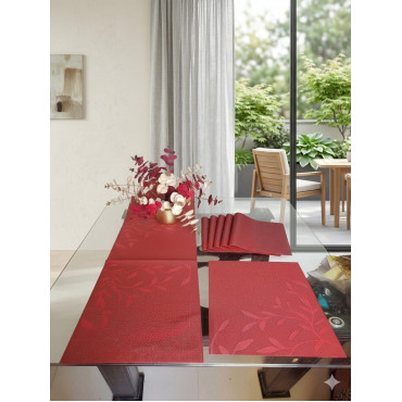Elegant PVC Table Mat with Runner Combo