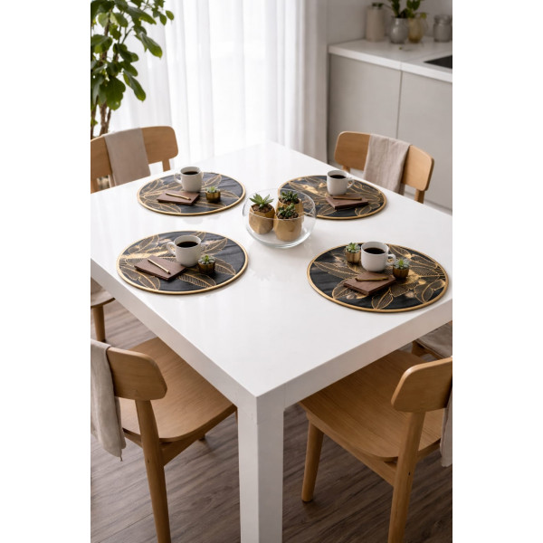 Premium Leaf Design Table Mat