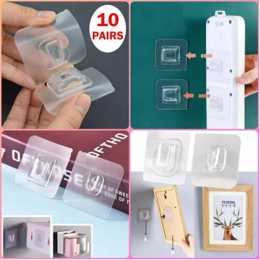 10pair double wall hook