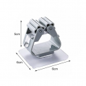 Wall Mounted Mop Organizer Holder (3 piece set )
