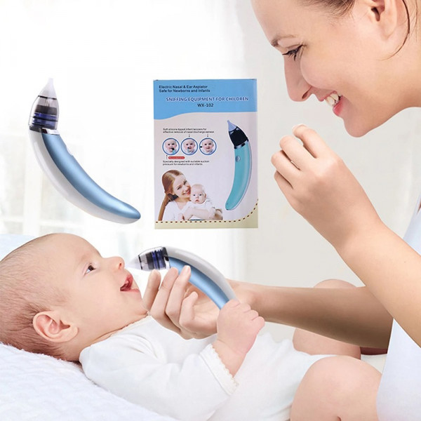 Electric USB Rechargeable Nose Suction Baby Nose Cleaner 