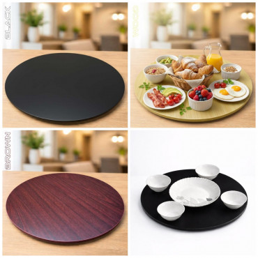 360° Rotating Dining Serving Table
