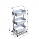 Kitchen Trolley 3 Layer