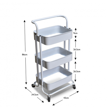 Kitchen Trolley 3 La...