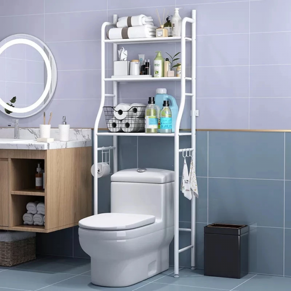 Bathroom Commode Rack