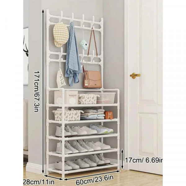 Multi-Functional Shoe Rack