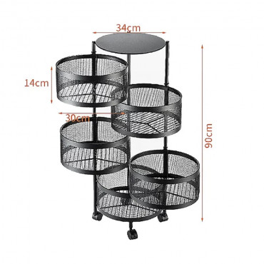 5-layer rotating fru...