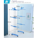 3 Layer Cloth Rack