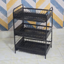  3-Layer Dish Drying Rack – Strong Metal Kitchen Organizer