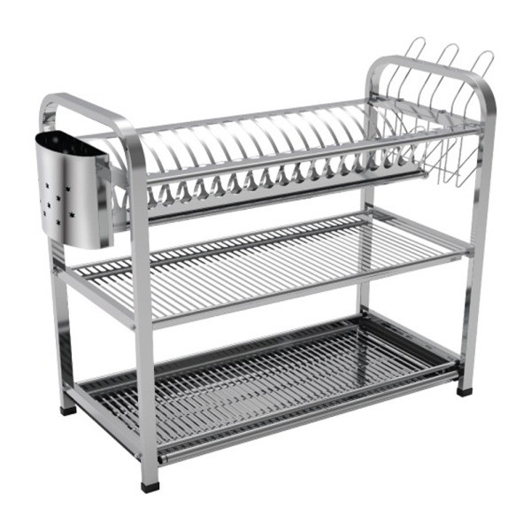 3 Layer Stainless Steel Dish Rack