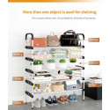 Multi-Layer Stainless Steel Shoe Rack Organizer