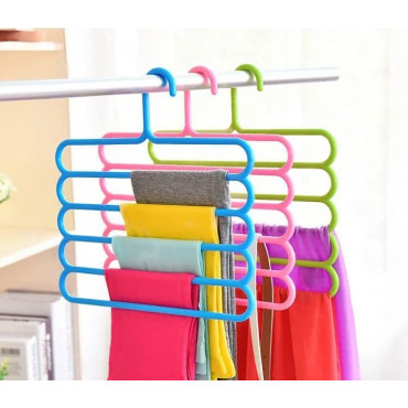 5 layers  Clothes Hangers  (৩ পিস সেট)
