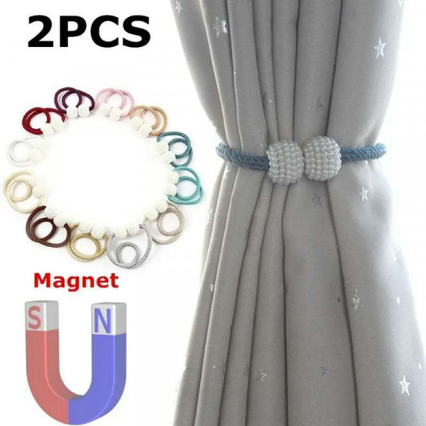 Magnetic Curtain Belt  2Pcs Set