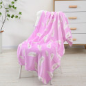 Feather Printed Microfiber Shower Bathing Towel