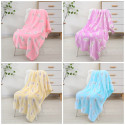 Feather Printed Microfiber Shower Bathing Towel