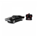 Jada Toys Fast & Furious 116 1970 Dodge Charger RT Remote Control Car 2.4 GHz Black, Toys for Kids and Adults