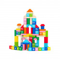 100 Piece Wooden Block Set Baby Toys & Gifts for Ages 1 to 2
