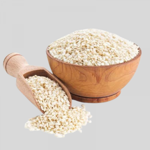 White sesame seeds/স...