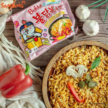 Samyang Buldak Carbonara Hot Chicken Ramen 130gm - (1 pack )