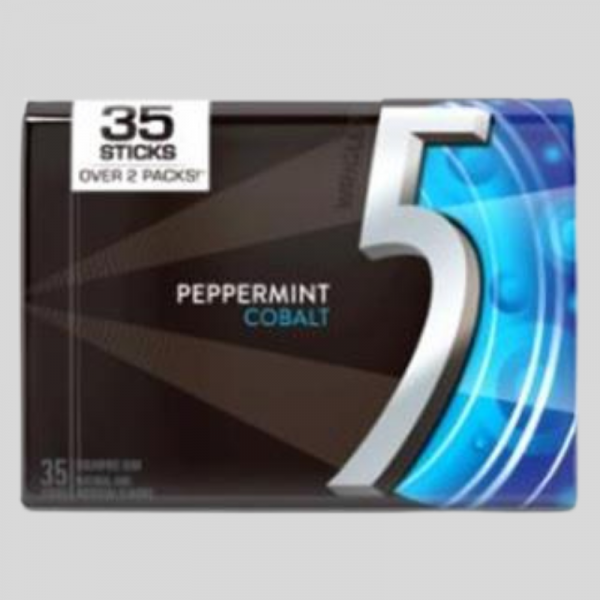5 GUM 35 STICK COBALT (PEPPERMINT) - 6 PACKS