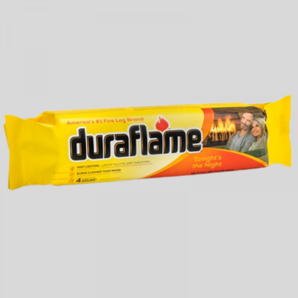 FIRE LOG 6/6LB. DURAFLAME (BURNS 4 HOURS)