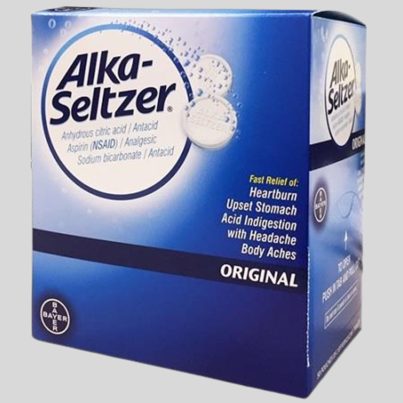 ALKA SELTZER REGULAR 25/2PK