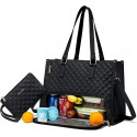 Office - Travel Tote Bag with Lunch Compartment Laptop Bag