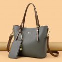 Ladies Tote Bag { Gray Color }