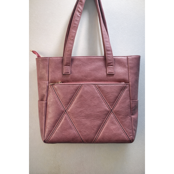 Women Shoulder Bag Dusty pink Color 