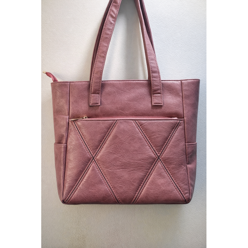 Women Shoulder Bag Dusty pink Color 
