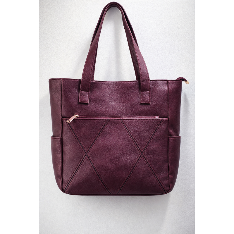 Women Shoulder Bag maroon color