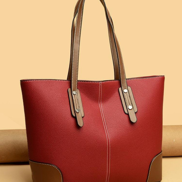 Chic Carry Handbags Bag (maroon) 